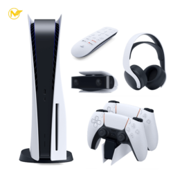 خرید کنسول بازی پلی استیشن 5 به همراه لوازم جانبی اصلی